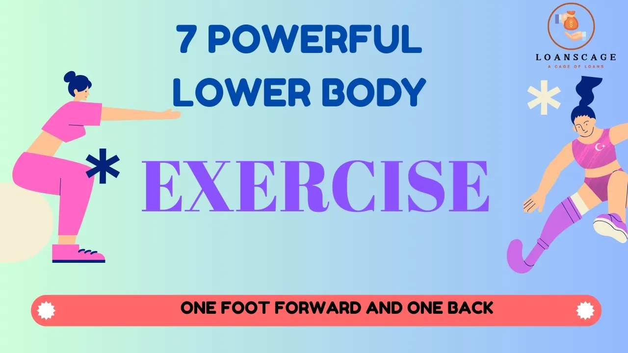 Lower Body Exercises with One Foot Forward and One Back
